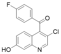 （3-氯-7-羟基喹啉-4-基）（4-氟苯基）甲酮
